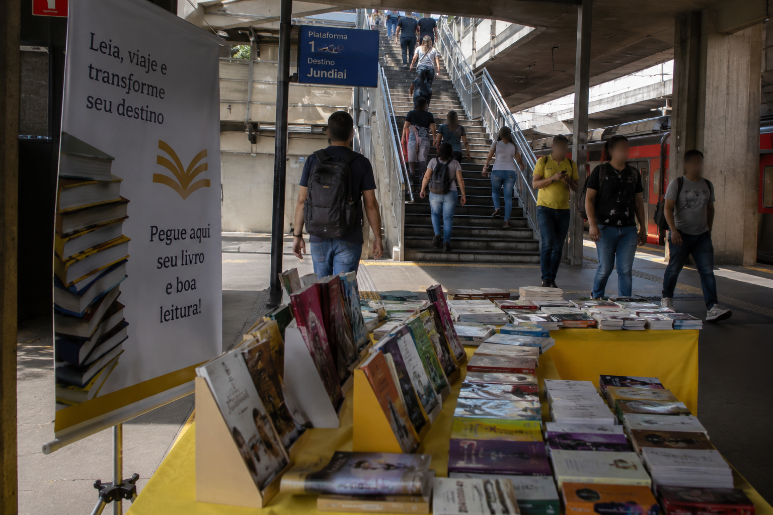 Estação Aracaré da CPTM recebe bancada literária nesta sexta-feira